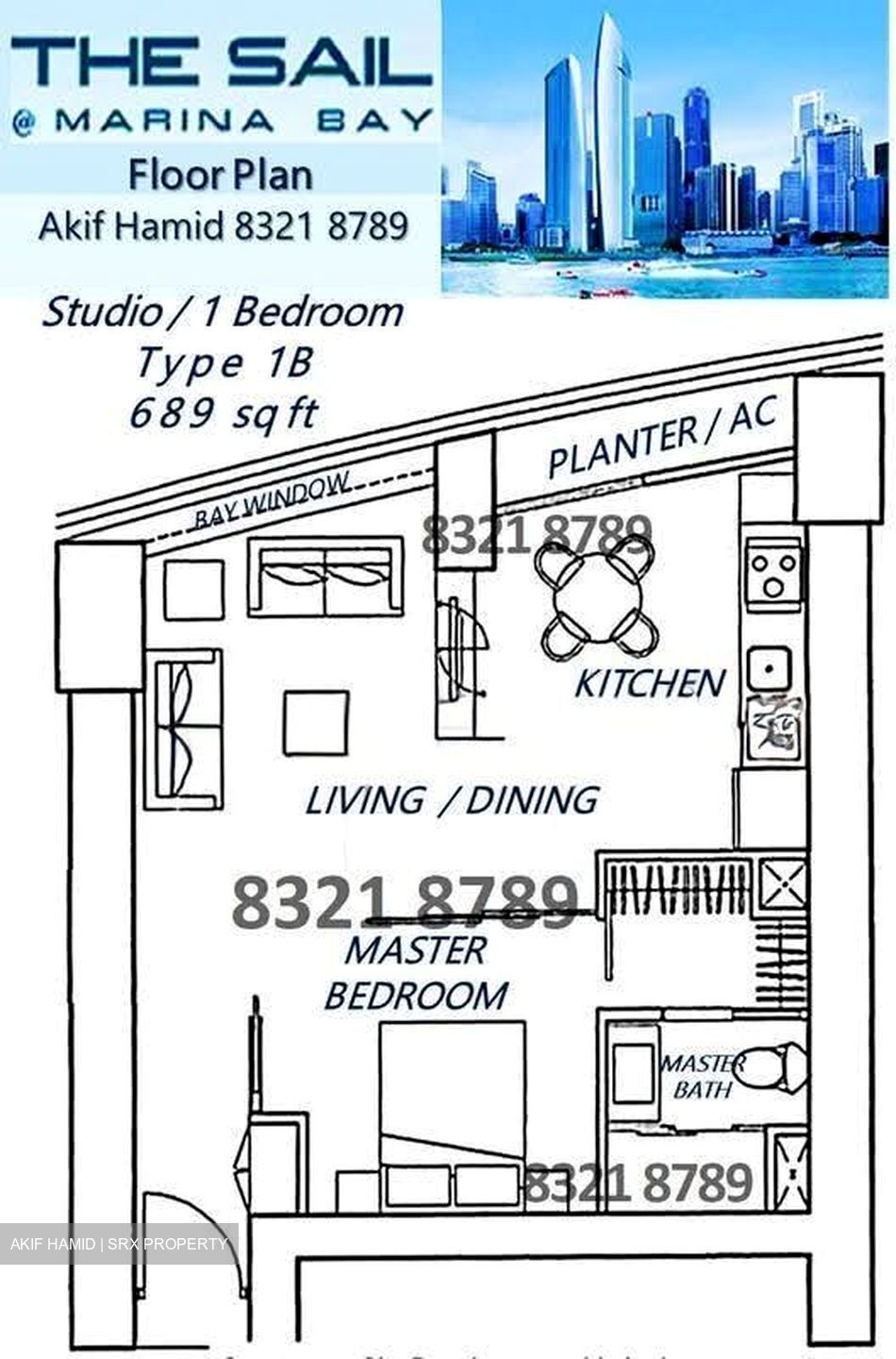 The Sail @ Marina Bay (D1), Apartment #626441461